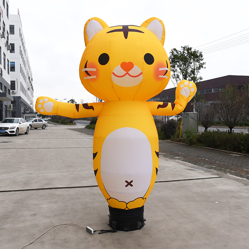 danseur aérien - figurine publicitaire dansante d'un ballon gonflable pour chat