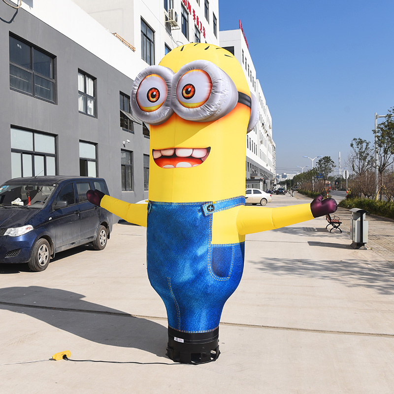 minion danseur aérien - figurine dansante publicité commerciale homme homme