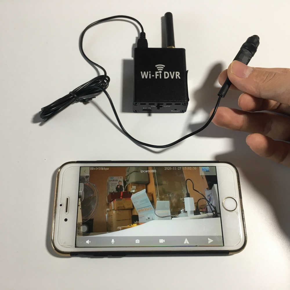 wifi sténopé caméra ip micro mini objectif