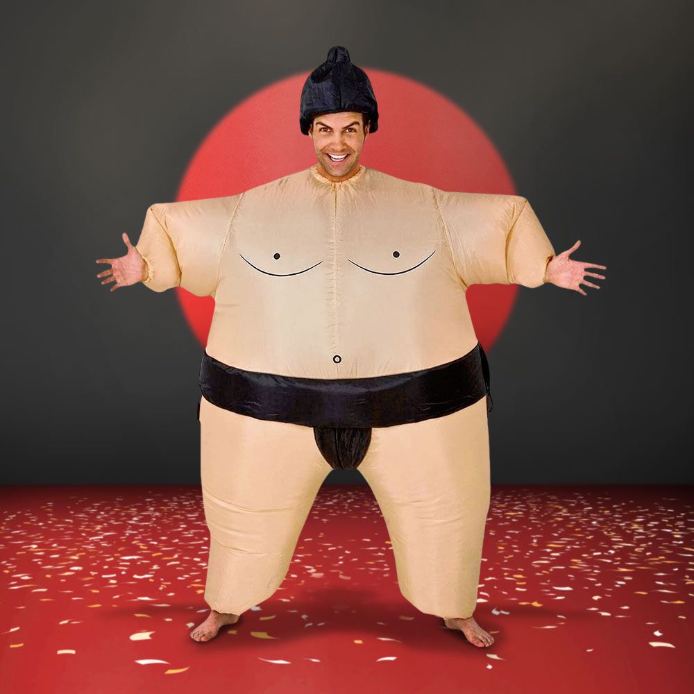 costume de sumo Costume gonflable pour Halloween - lutteur de sumo