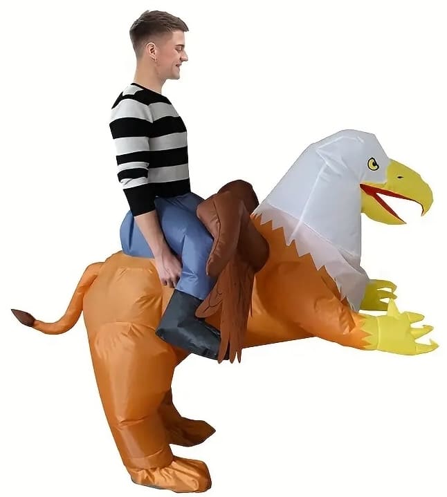 costume de griffon gonflable aigle avec ventilateur