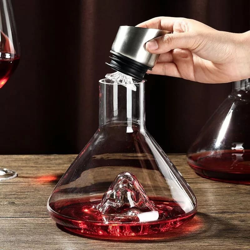 carafe à vin de luxe au top