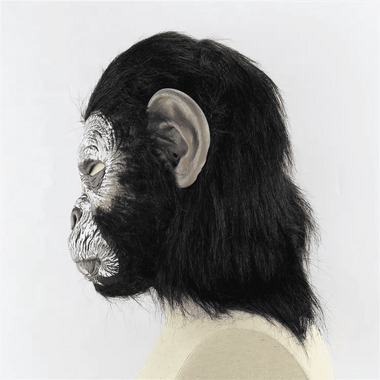 Masque de singe d'Halloween de la planète des singes