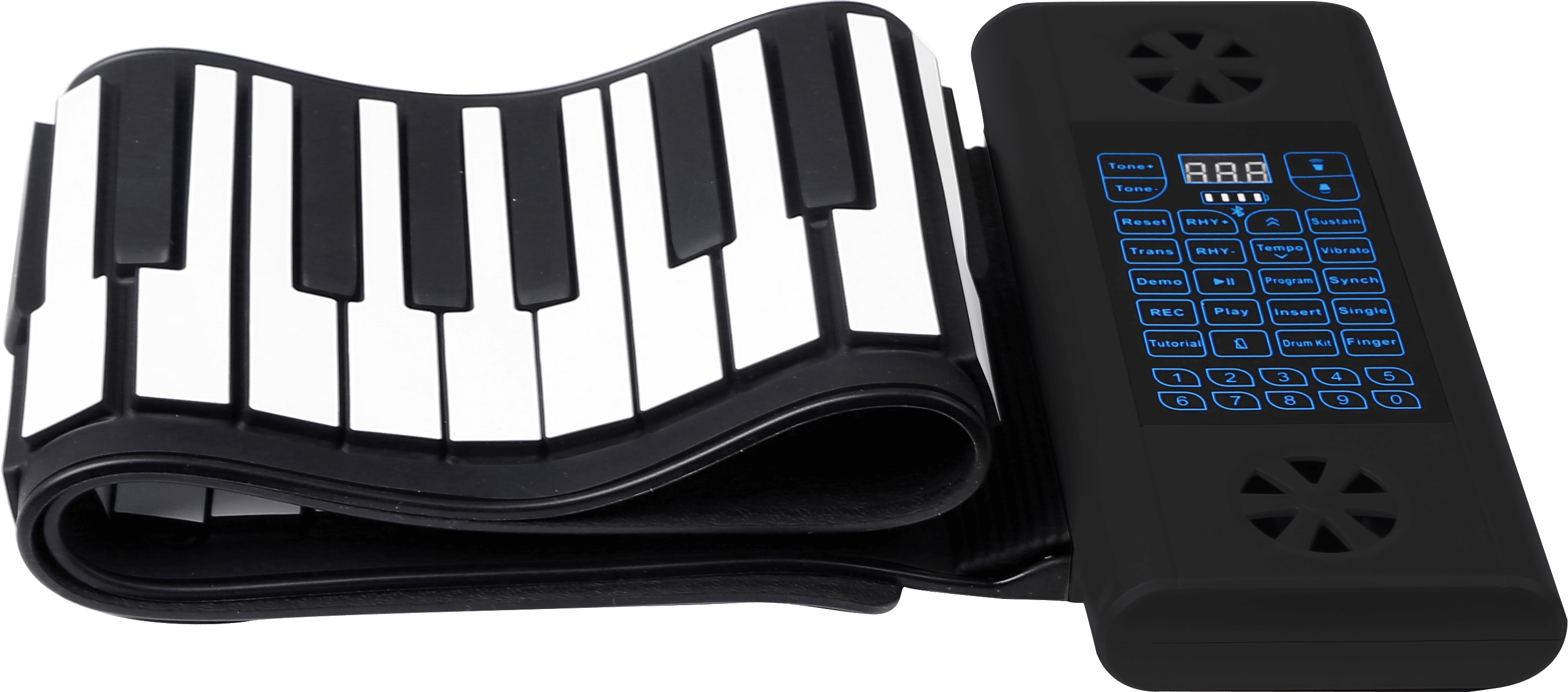 Tapis de piano à 8 sons - Tapis pliable - Avec technologie
