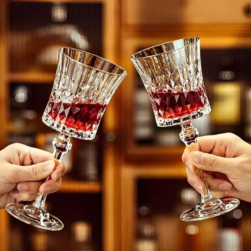 verres en cristal pour le vin rouge