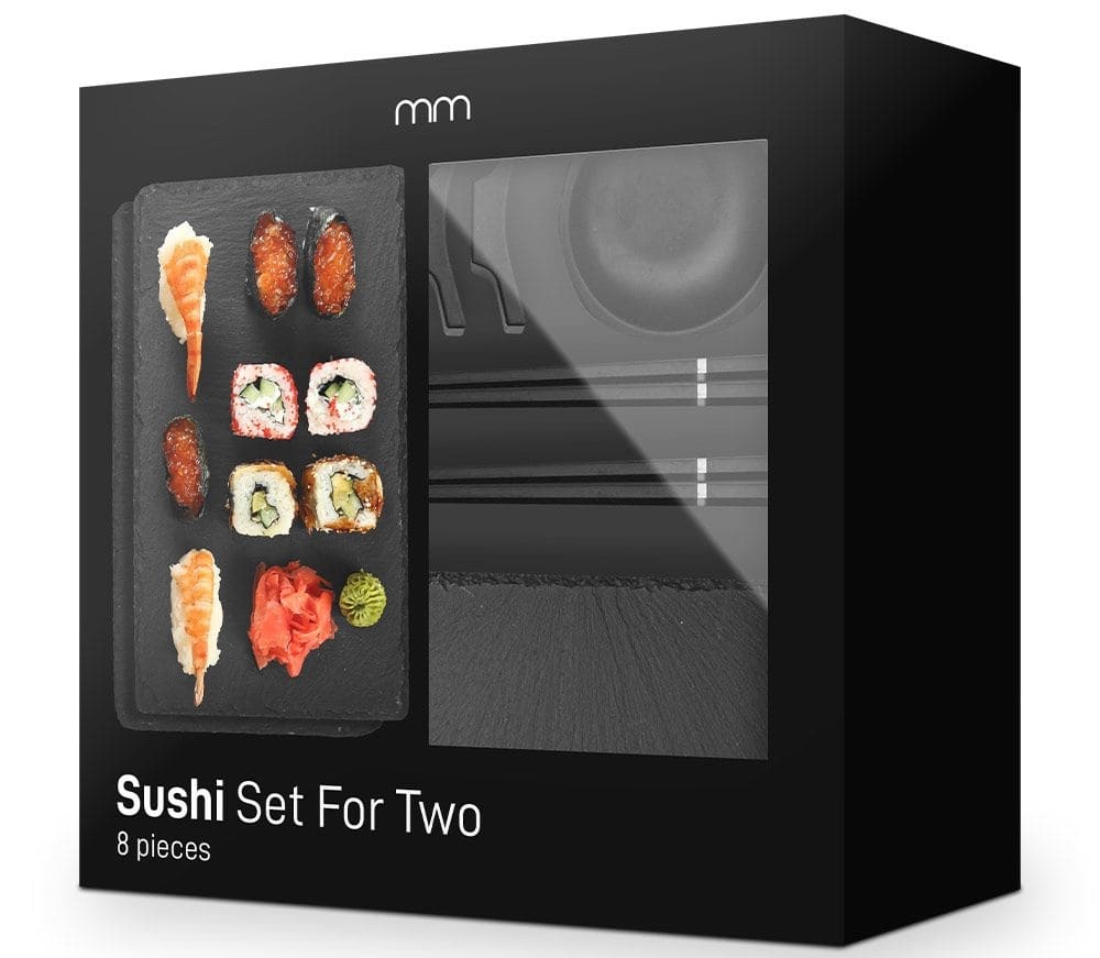 set à sushi pour 2 personnes, kit de fabrication