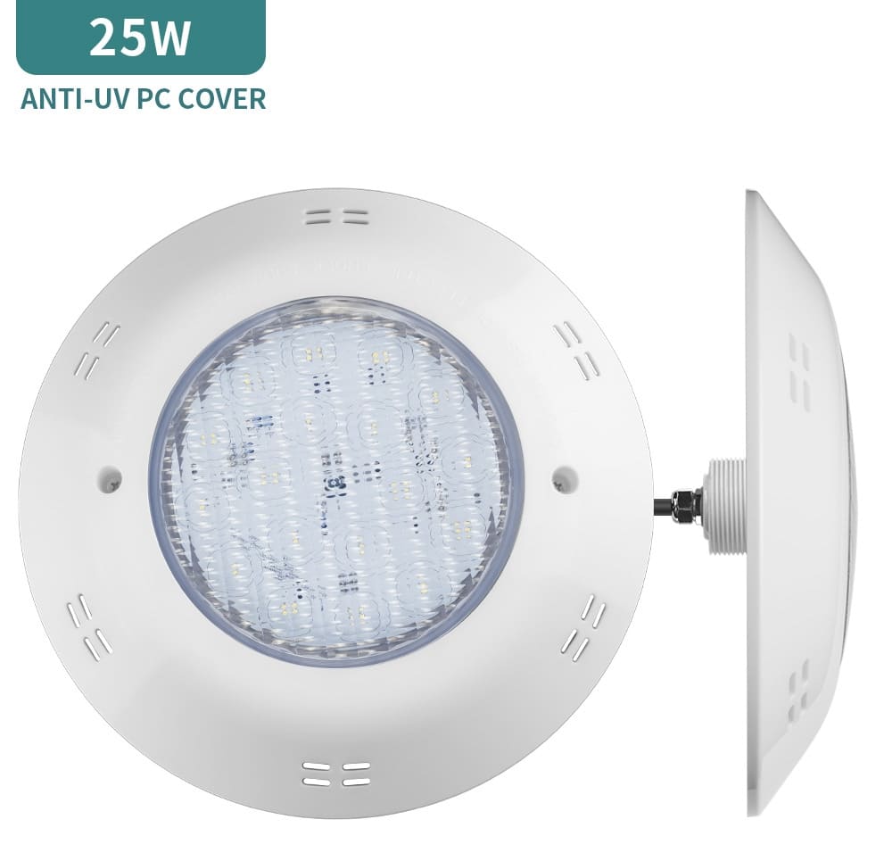 éclairage de piscine à LED lampe de piscine de couleur blanche sous-marine