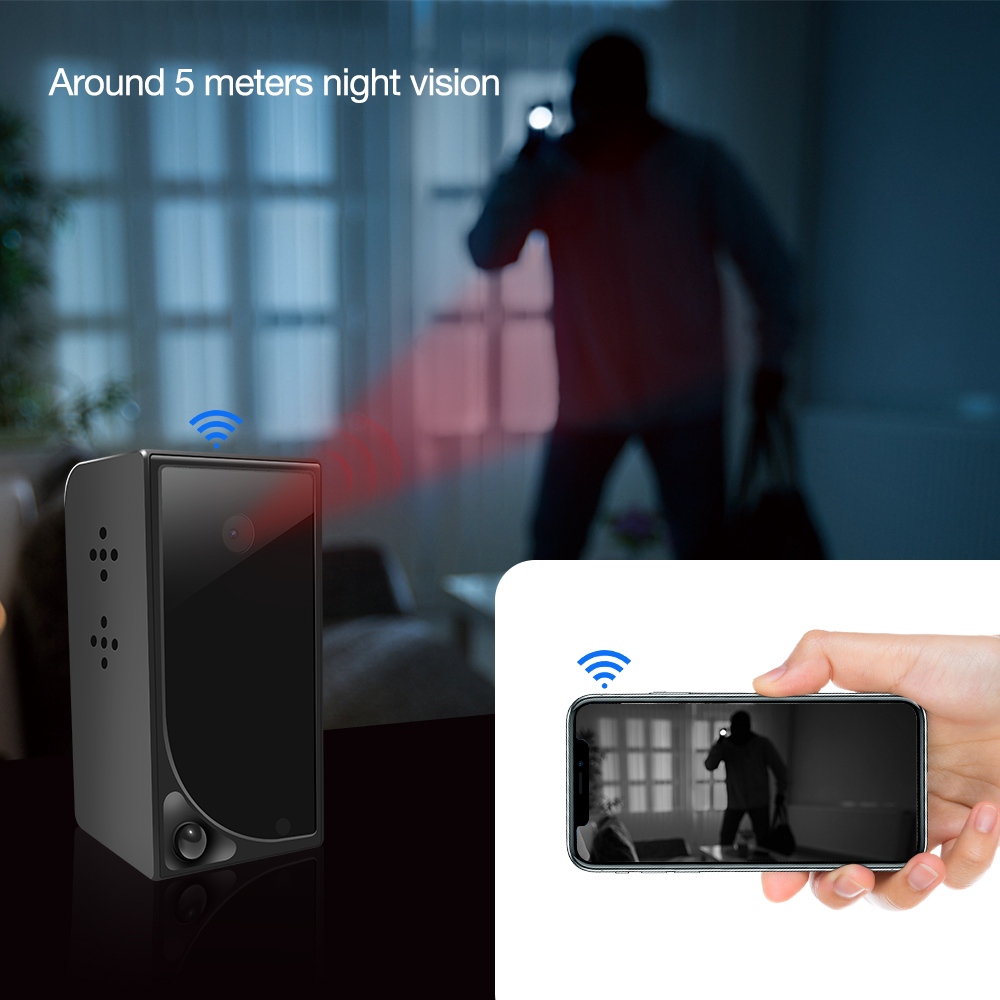 caméra wifi avec vision nocturne 5 m