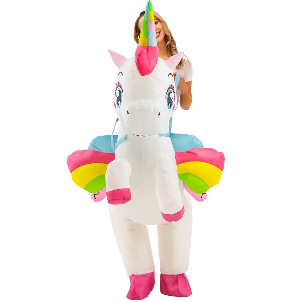 déguisement licorne gonflable