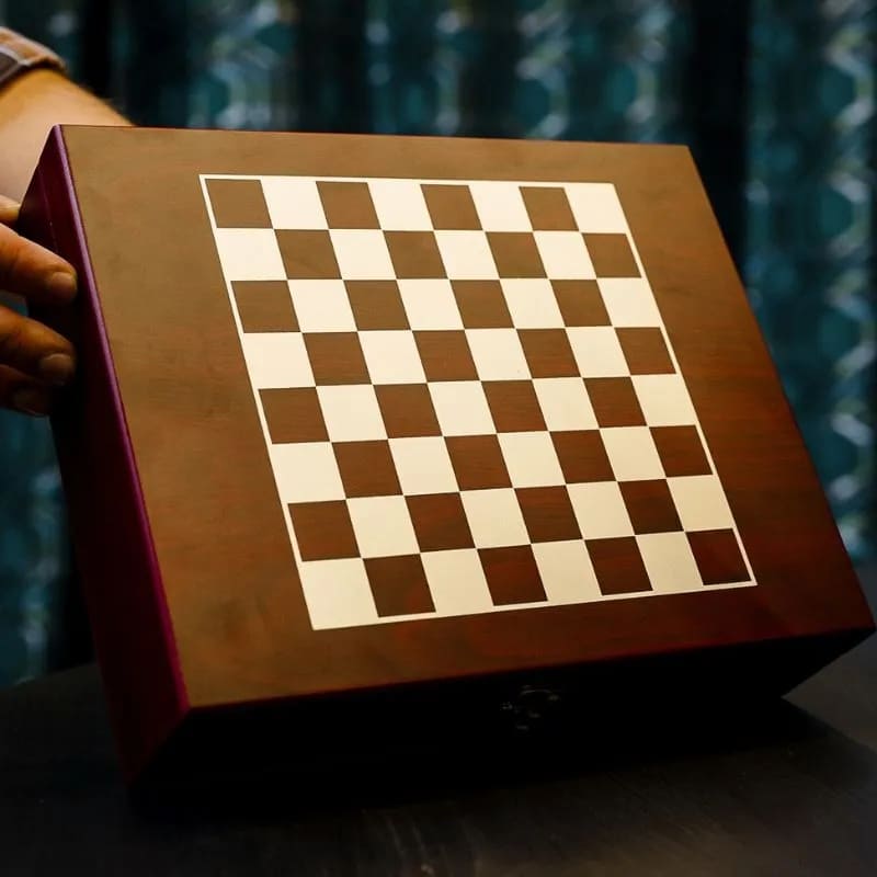 jeu d'échecs de luxe cadeau pour homme échiquier