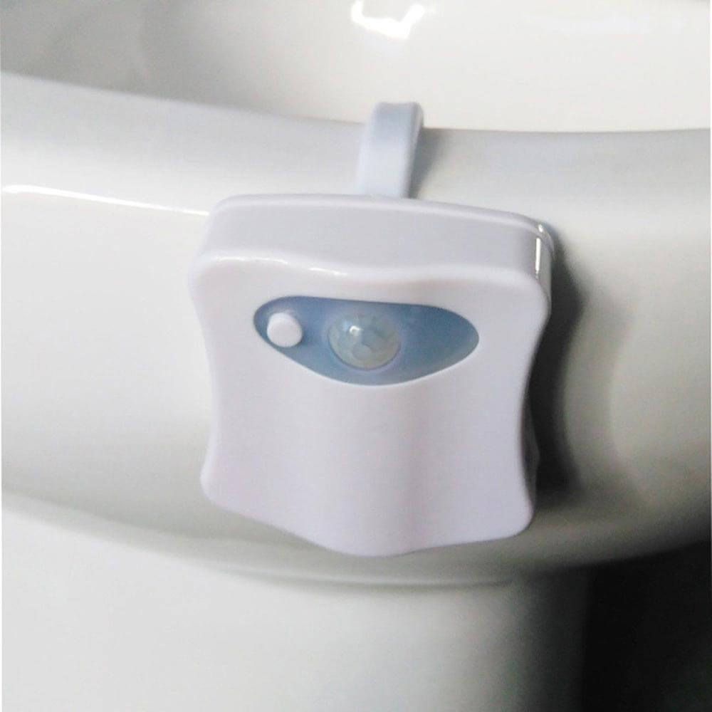 Lampe de toilette avec détecteur de mouvement - LED colorée