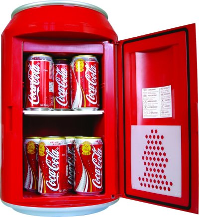 Mini réfrigérateur - une boîte, avec capacité 10L / 12 canettes